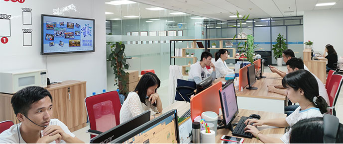 悦视星软件,广州蓝格软件科技有限公司实拍,傲蓝行业软件